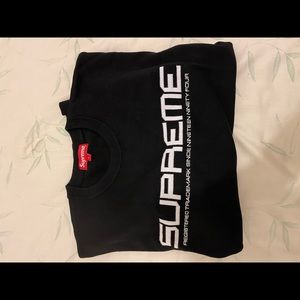 supreme split logo pullover SS21